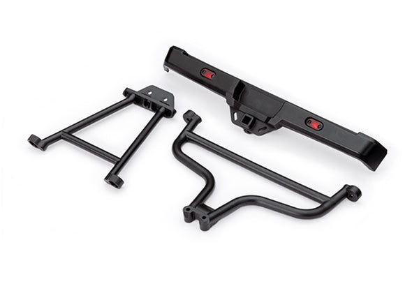 Traxxas  Rear Bumper w/Upper & Lower Mounts Ford F-150 Raptor R 4x4