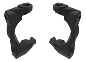 Traxxas Mini Maxx Caster blocks (c-hubs), left & right (black)