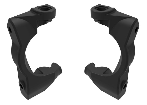 Traxxas Mini Maxx Caster blocks (c-hubs), left & right (black)