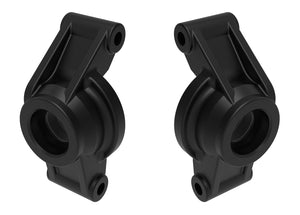 Traxxas Mini Maxx Stub Axle Carriers Rear (Black)