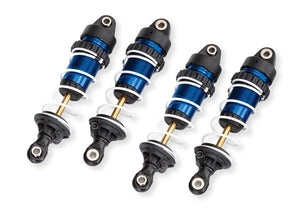 Traxxas Mini Maxx Aluminum GTR Shocks BLUE