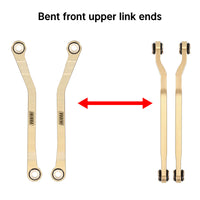 INJORA Brass High Clearance Links for 1/18 TRX4M High Trail K10 F150 (4M-97) - Brass