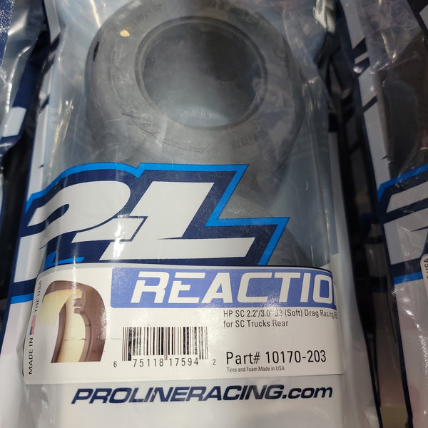 Pro-Line Reaction soft Drag BELTED SC Rr