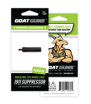 Goat Guns 1911 Suppressor - Black