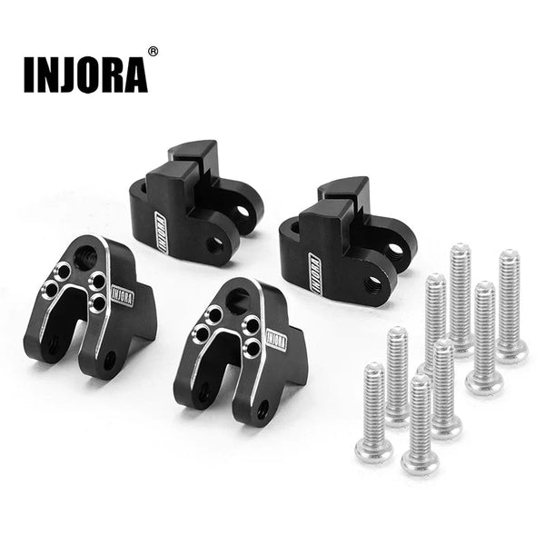 Sale INJORA CNC Aluminum Shock Mounts Height Lift Kit for 1/18 TRX4M Defender Bronco Stock Shocks