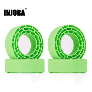 INJORA 4pcs Silicone Rubber Inserts for 1.3