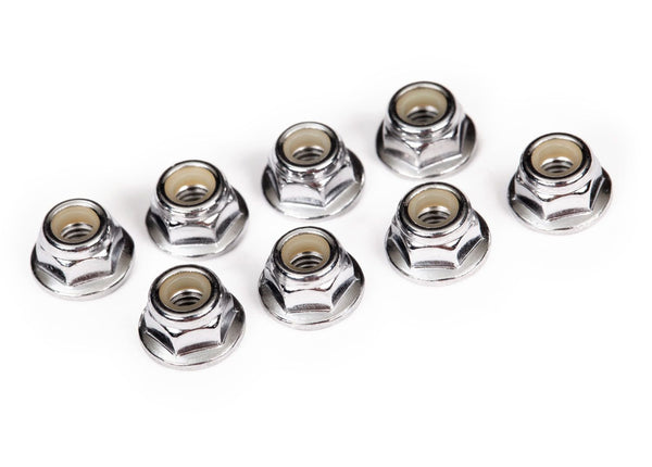 Traxxas Nut Flanged Nylon Locking 4mm