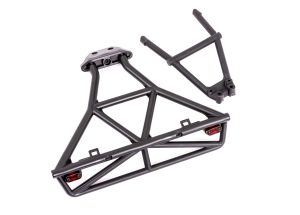 Traxxas bumper / mount rear black