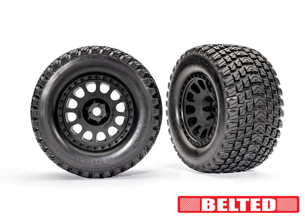 Traxxas T&W XRT Race Black Wheel Gravix Tire