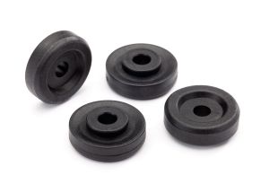 Traxxas Wheel Washers, Black (4)