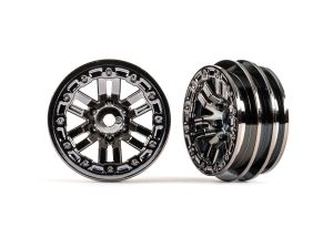 Traxxas-BLKCR Wheels Black Chrome 1.0 (2)