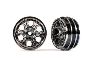 Traxxas-BLKCR Wheels Black Chrome 1.0 (2)