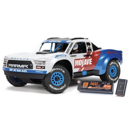 Mojave GROM 4x4 223S BLX Brushless Small Scale Desert Truck RTR With DSC, White