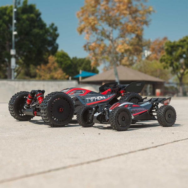 Typhon Grom 223S BLX Brushless 4X4 Small Scale Buggy RTR, Silver