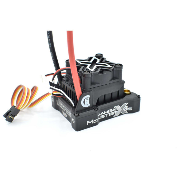 CSE010016500 1/6 Mamba Monster X 8S 33.6V Waterproof ESC 8A Peak BEC