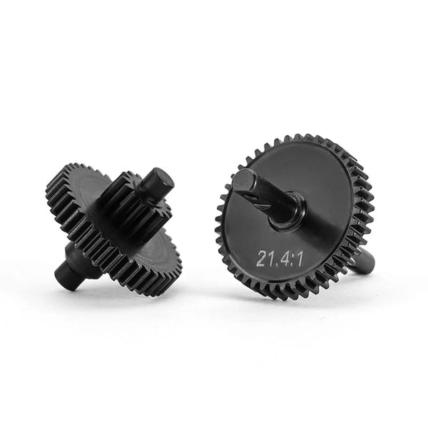 INJORA Hardened Steel Transmission Gears for Stock 1/18 TRX4M