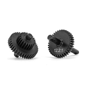 INJORA Hardened Steel Transmission Gears for Stock 1/18 TRX4M