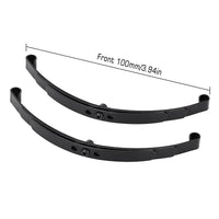 INJORA Steel Leaf Springs for 1/14 Tamiya RC Tractor Truck - Front and Rear