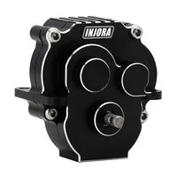 INJORA CNC Aluminum Complete Transmission For 1/18 TRX4M (4M-55)-Black