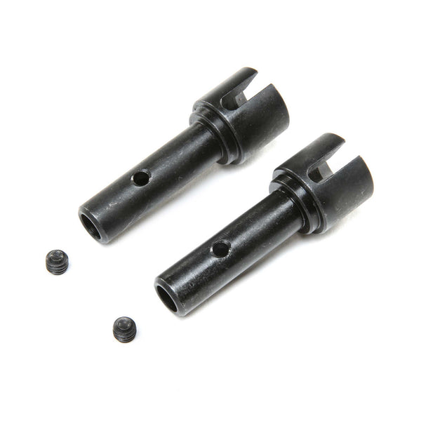 Losi Rear Stub Axle, 5mm Pin (2): DBXL-E/DBXL 2.0