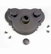 Traxxas cover, gear/rubber gear cover plug/screws