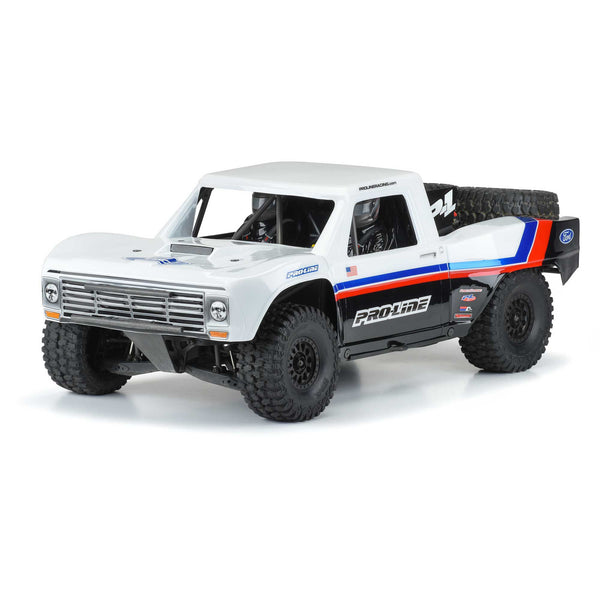 PRO354717 1/7 Pre-Cut 1967 Ford F-100 Truck Clear Body: Unlimited Desert Racer