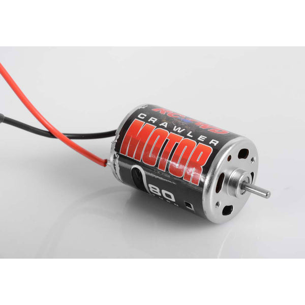 RC4WD 540 Crawler Brushed Motor, 80T: 3.5mm Bullet