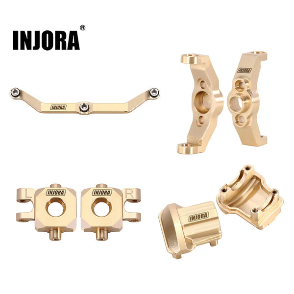 INJORA Brass Upgrade Parts for 1/18 TRX4M - All