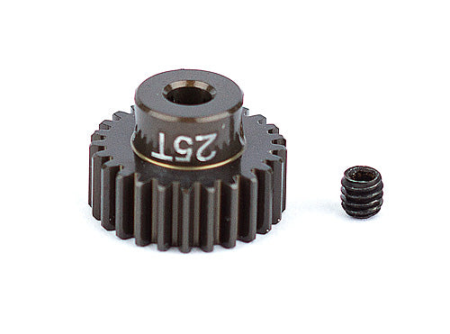 Team Associated FT Aluminum Pinion Gear, 25T 48P, 1/8" shaft