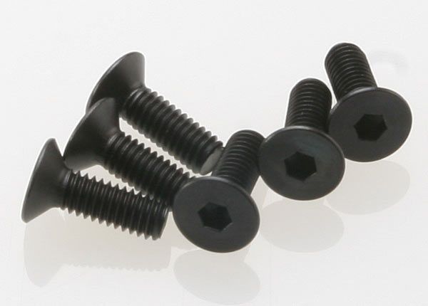 Traxxas Screws Countersunk 4x12mm Hex