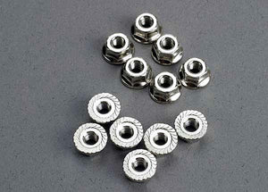 Traxxas Nuts Flanged 3mm (12)