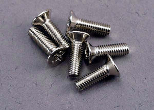 Traxxas Screws Countersunk 3x10mm (6)