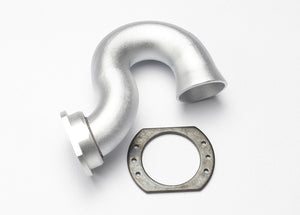 Traxxas Exhaust Header Aluminum Silver