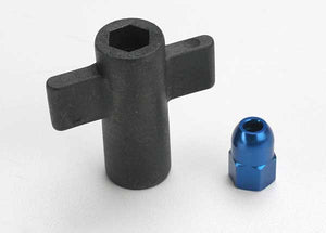 Traxxas Nut Antenna Crimp Nut Blue