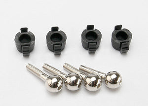 Traxxas Pivot Balls/Caps (4)