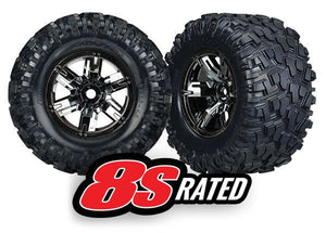 Traxxas t&w x-maxx chrome/maxx at tire