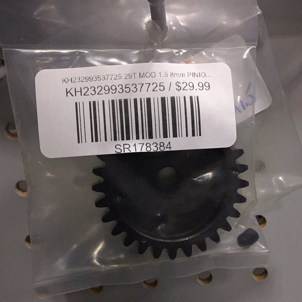 King-Hobby 29T MOD 1.5 8mm Pinion Gear Hardened Steel