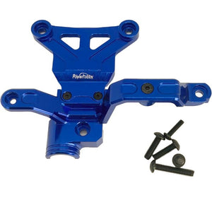 Powerhobby Aluminum Steering Bellcrank Support Blue FOR Traxxas X-Maxx