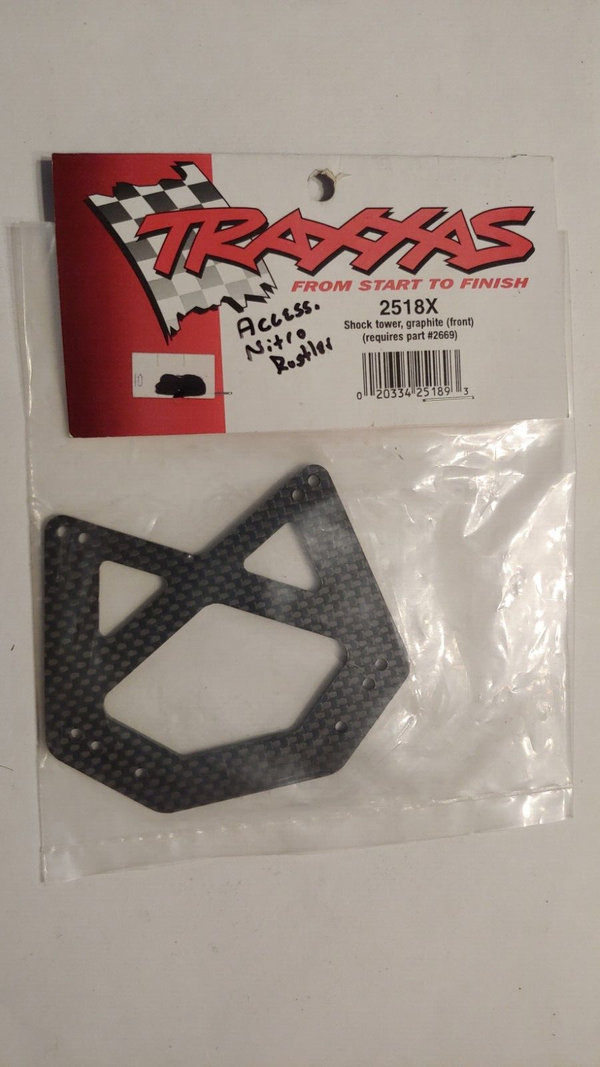 Traxxas Shock Tower, Graphite (Front)/Hardware