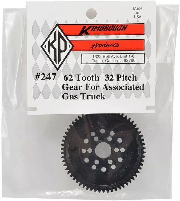 Kimbrough 62 Tooth 32 Pitch Gear For Associated Gas Truck