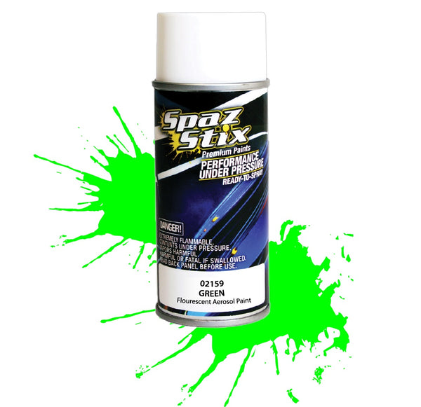 Spaz Stix Green Fluorescent Aerosol 3.5OZ