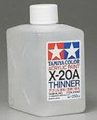 Tamiya Acrylic/Poly Thinner X-20A 250ML