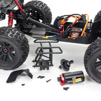 ARA8608V5T1 1/8 KRATON 6S V5 4WD BLX Speed Monster Truck with Spektrum Firma RTR, Red