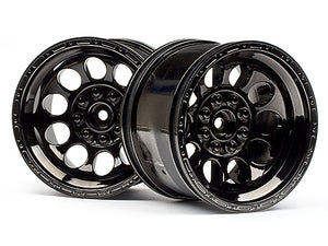 HPI Bullet ST Wheels Black Chrome (Pr)