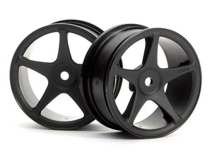 HPI Super Star Wheel (26mm Black) (1mm Offset)