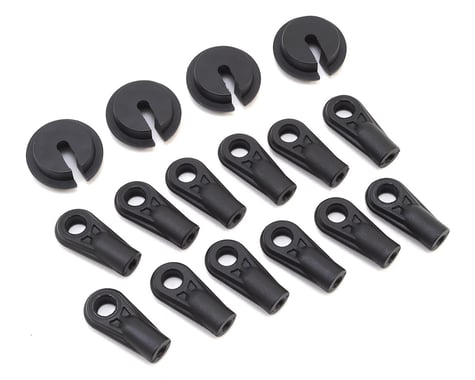 Losi Losi Super Baja Rey Shock Rod Ends & Spring Cups (12)