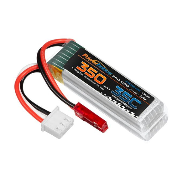 Power Hobby 2S 7.4V 350MAh 35C Lipo Battery Carisma MSA-1E / GT24