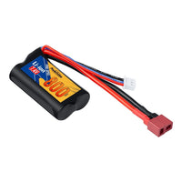 Power Hobby Li-ion 7.4V 800mAh Battery with Deans Plug: Blackzon