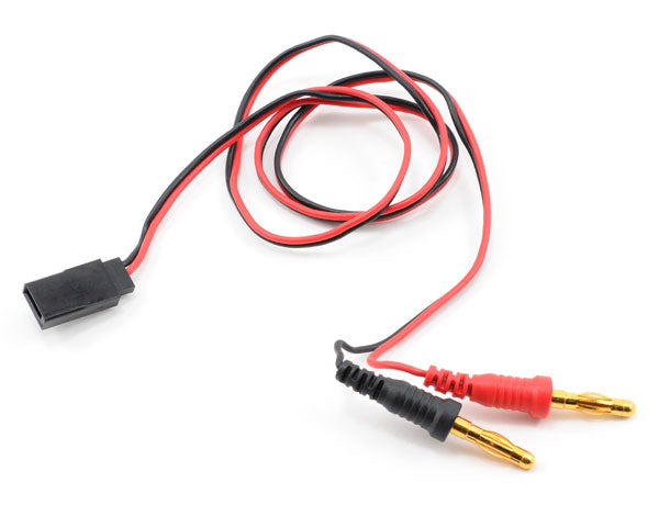 ProTek RC Receiver Charge Lead (Futaba Female to 4mm Banana Plugs)